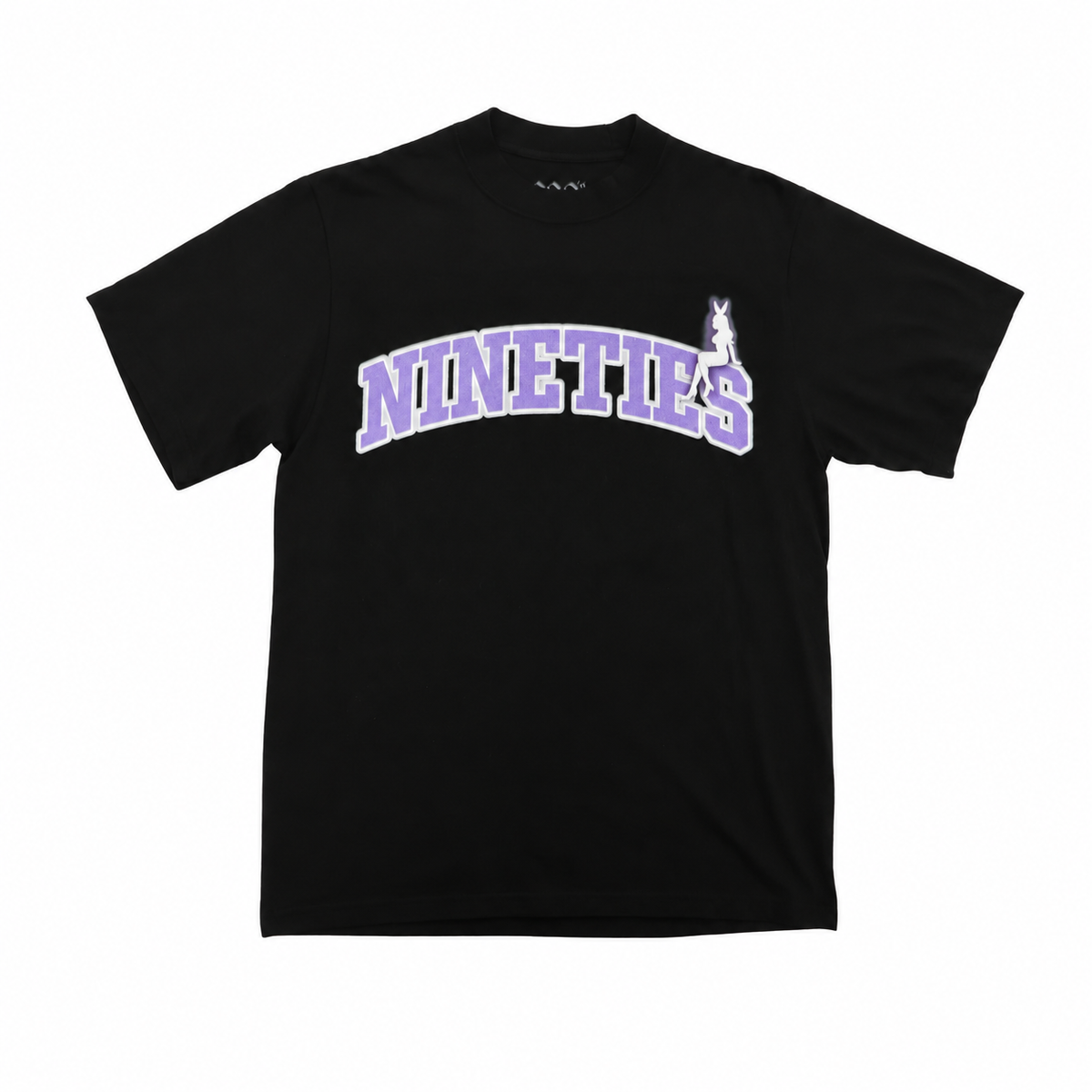 NINETIES Club tee front on white background
