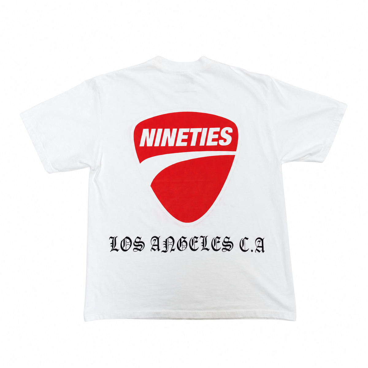 NINETIES LA nineties graphic tee back on white background